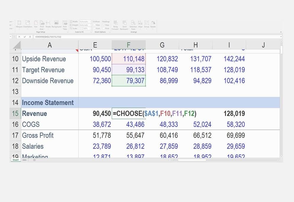 Advanced Excel Formulas & Functions