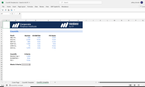 You searched for COUNTIFS | Corporate Finance Institute