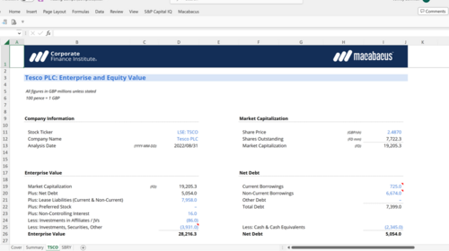 You searched for comps excel | Corporate Finance Institute